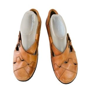Clarks Brown Leather Loafers
